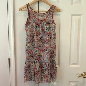 Chiffon Confetti Print Dress